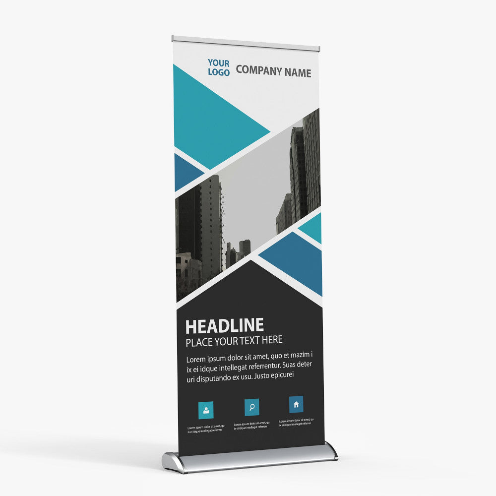 Deluxe retractable banner stand