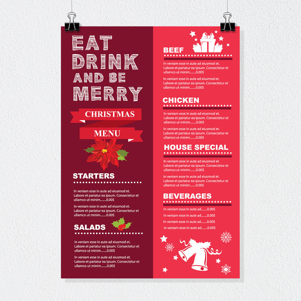 Wide format poster print
