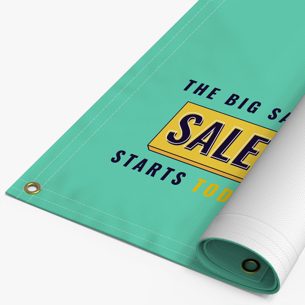Blockout Vinyl Banner — 18oz Double-Sided