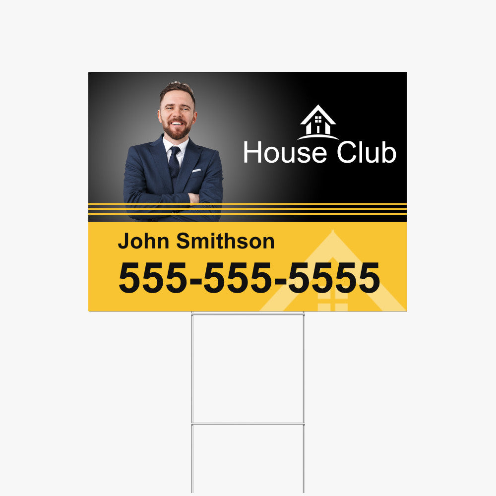 Real Estate Sign Package — For Sale, Open House, Riders