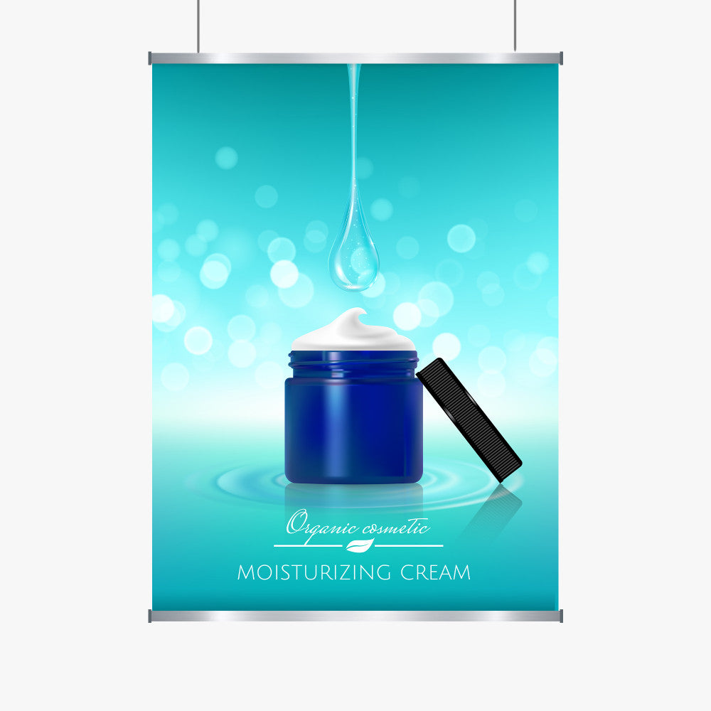 Snap poster hanger