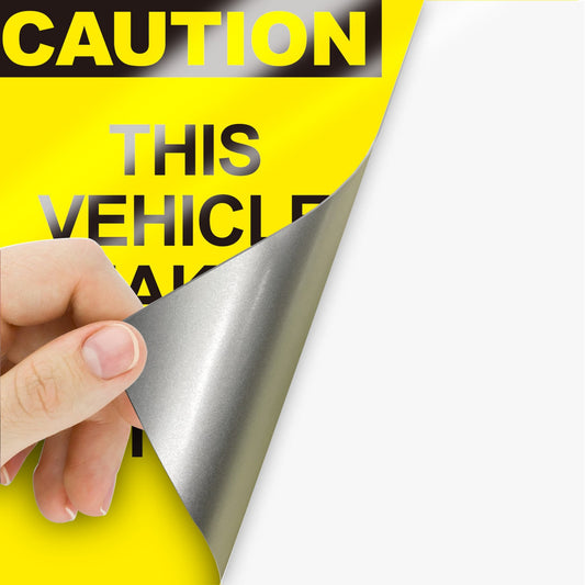 Reflective Sign — High-Visibility Safety Signage