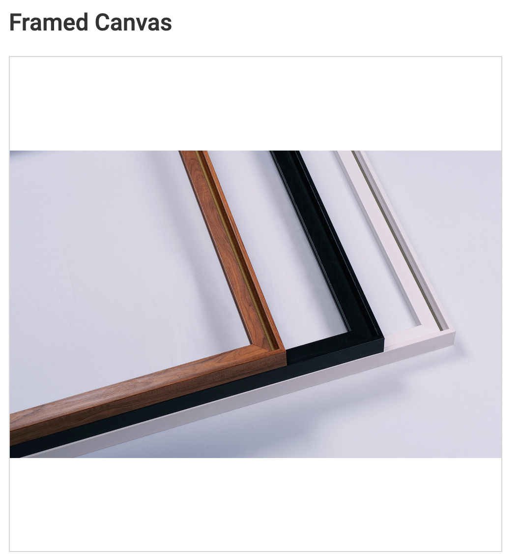 Framed Canvas