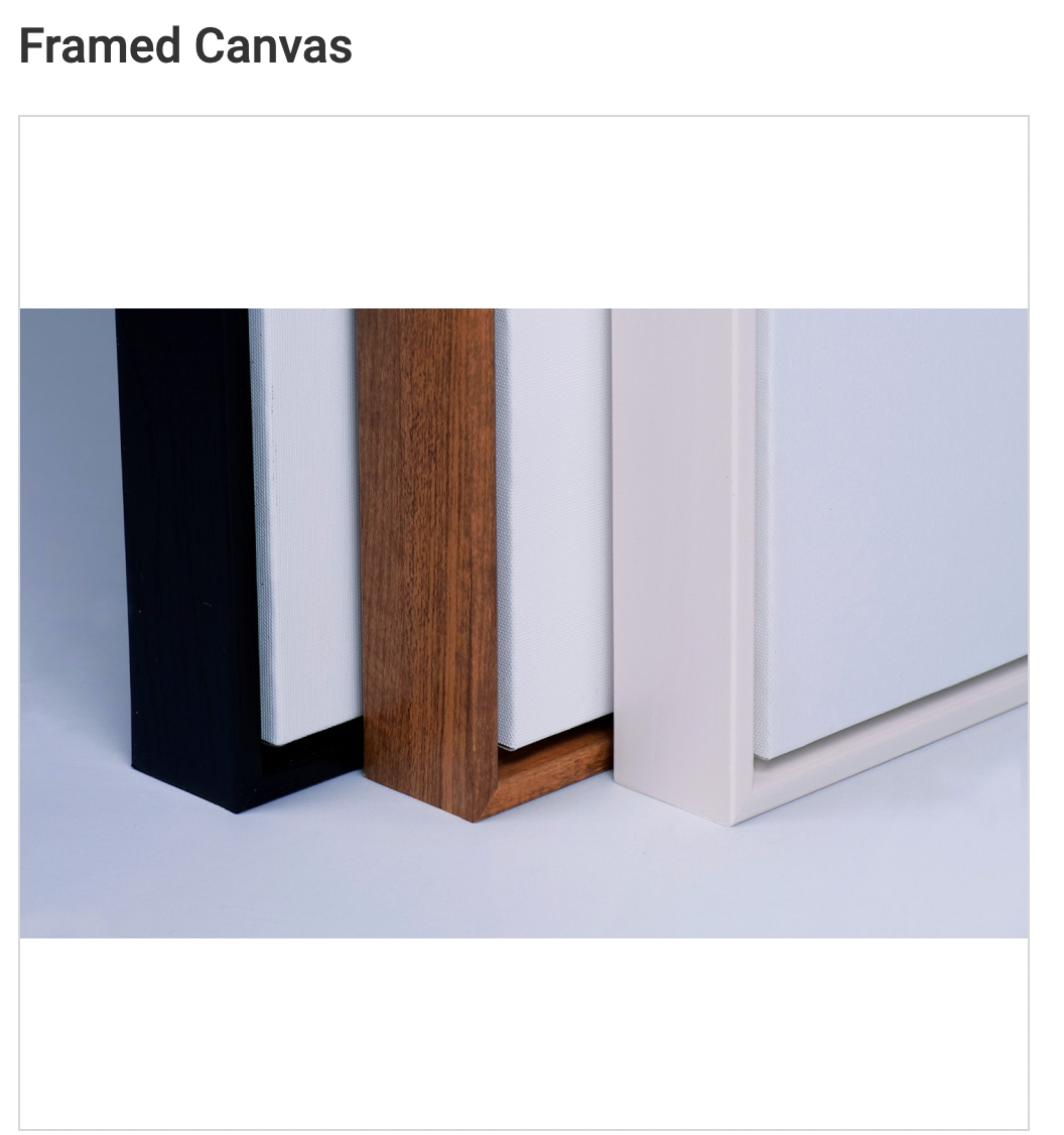Framed Canvas