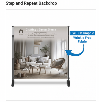 Step and Repeat Backdrop