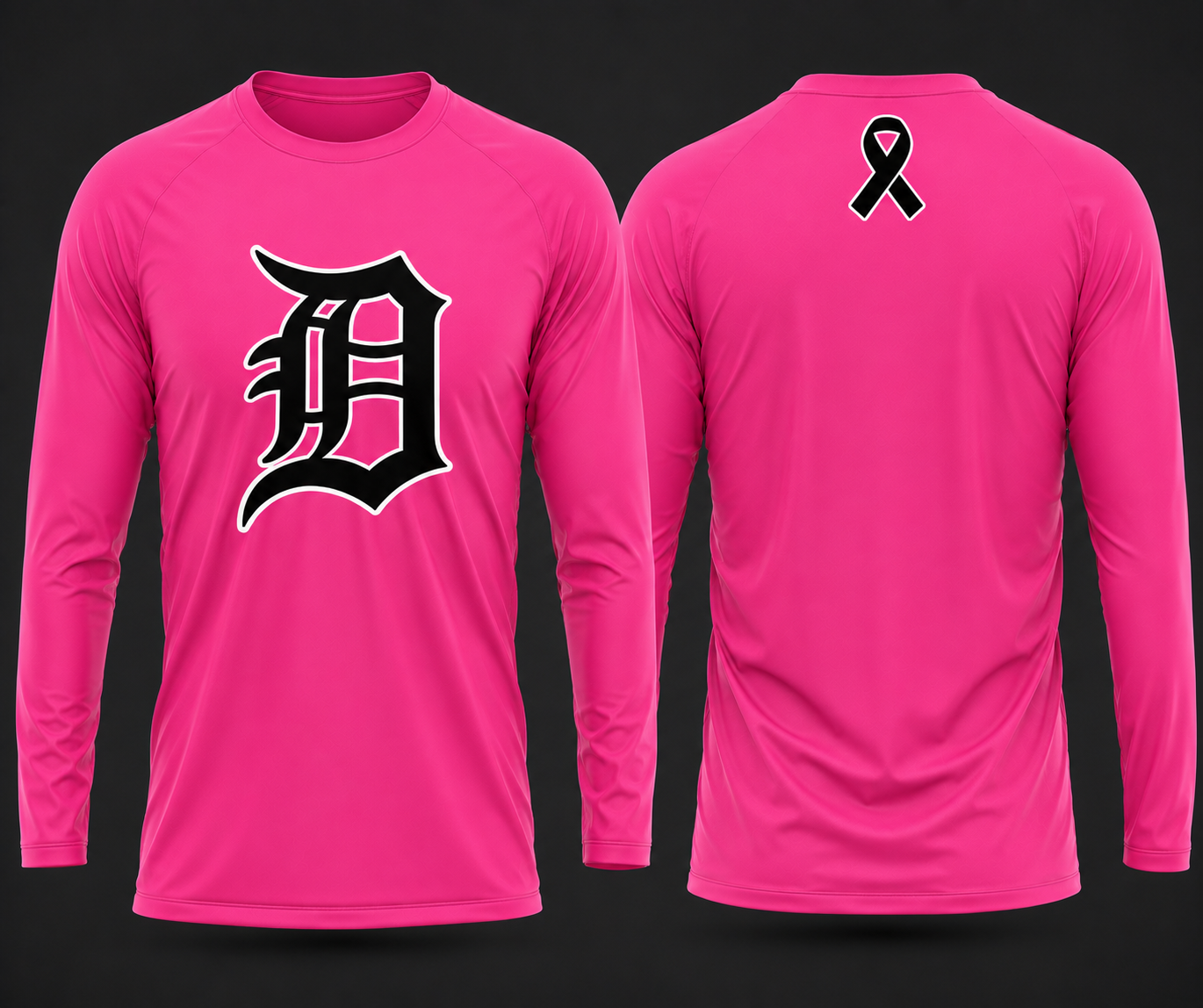 Hot pink long sleeve
