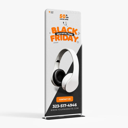 Retractable Banner Stand — Pull-Up Display
