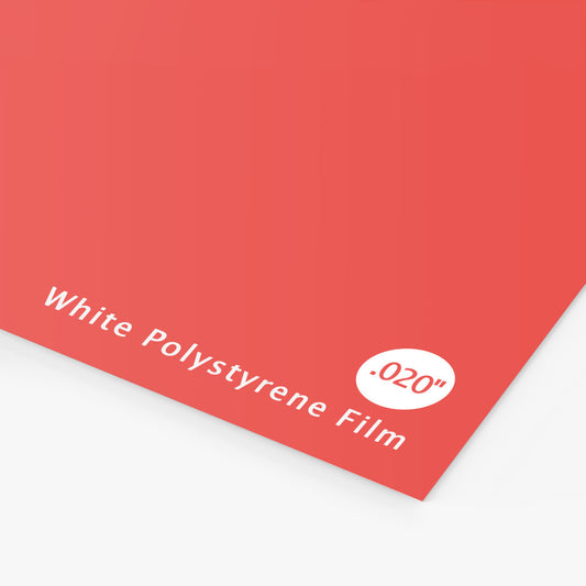 Styrene Sign — Lightweight Plastic Indoor Sign
