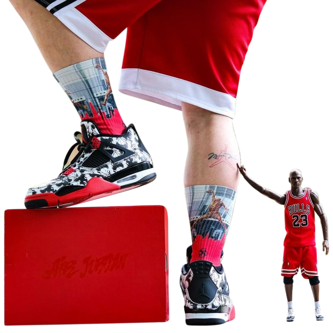 Custom Athletic Socks — Full Sublimation Print