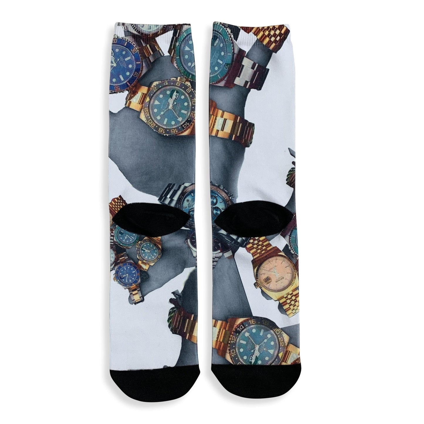 Custom Dress Socks — Full Sublimation Print