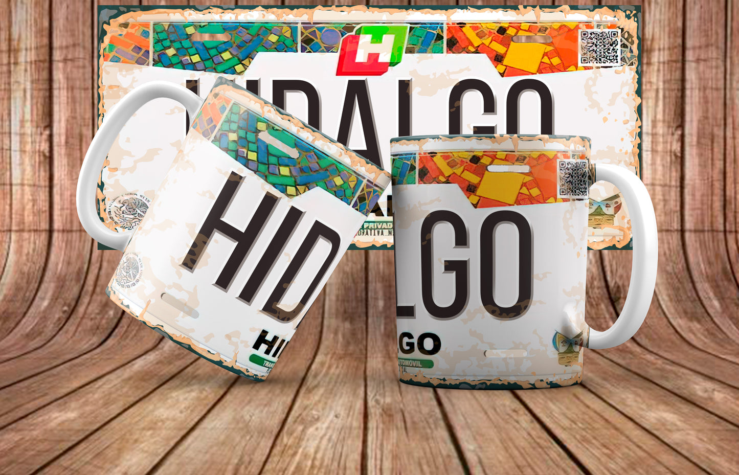 Mexico Mug and License Plate