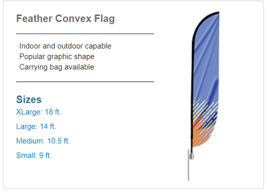 Custom Convex Flag