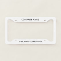 License Plate Frame