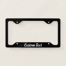 License Plate Frame