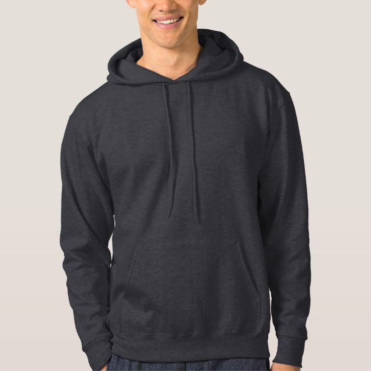 Custom Hoodie — Full Color Print or Embroidery