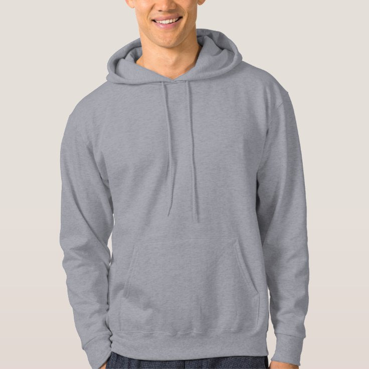 Custom Hoodie — Full Color Print or Embroidery